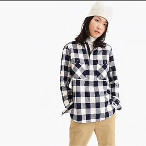 J.Crew Buffalo Check Shirt Jacket